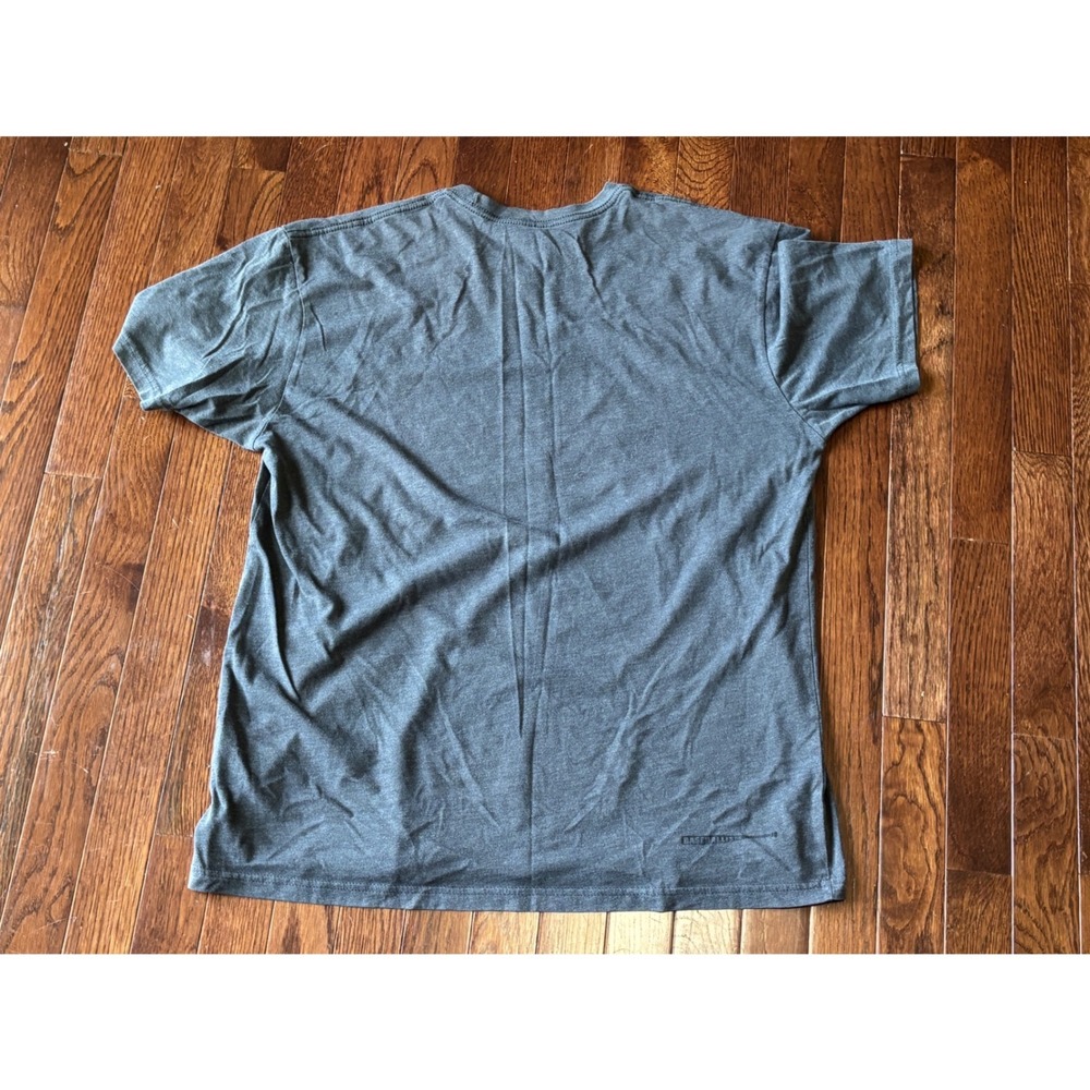 Baseballism Mens XL Gray Graphic T-Shirt Eye Black Faces America's Brand Tee - Picture 5 of 5